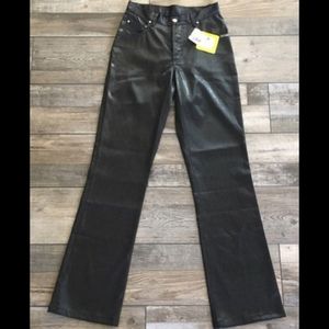 Black Vintage Rockies Pants